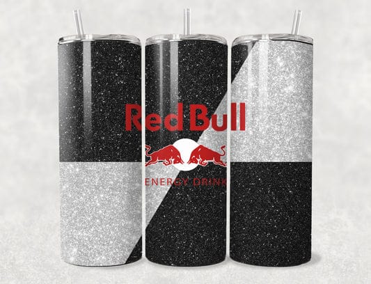 Glitter black silver