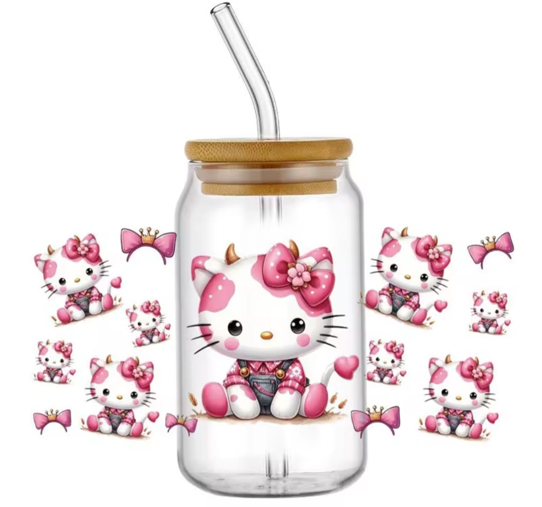Pink kitty cow